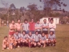 1977 – Jogo em São Roque da Fartura: em pé, Zé Geraldo, César, Kinkão Noronha, Lúla Cassini, Nilo, Luciano e Luis; agachados, Lucas, João Lomba, Armando Barbeiro, Formiga, Gê e Leivinha.