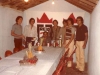 1976 – Festa preparada e, para começar, uma imponente garrafa de Passport importado: da esquerda para a direita, Parmejani, Wilsinho “Mazúrca”, Luciano, Ivan, João Lomba, Daio e Edjalma Valla. 