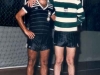 1987 – Dois jogadores da primeira grande fase do Reio: Leivinha e Mauricio Janizello.