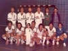 1980 – Em pé, Tista Quessa, Nilo, Foguinho, Ivan, Ademir e o diretor Valtinho Peres; agachados, João Alberto, Carlão, a então garotinha Bianca Quessa, Nilsinho, Parmejani, Paulinho Fóca e Wilsinho.