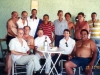 2003 – Festa dos 34 anos de fundação: em pé, Wilsinho, Dú Mancini, Luis Carlos Galter (ex-zagueiro do Corinthians), Mulato, João Banha, Marquinhos, Pêco e Topéte; sentados, Valtinho Peres, Ivan, Paulo Merlin, Carlinhos Molles e Luciano.